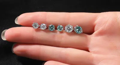 Moissanite jewellery - Earrings