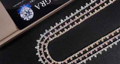 Moissanite jewellery - Necklaces