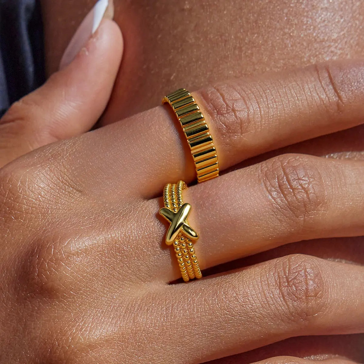 Stainless Steel Cast X Ring