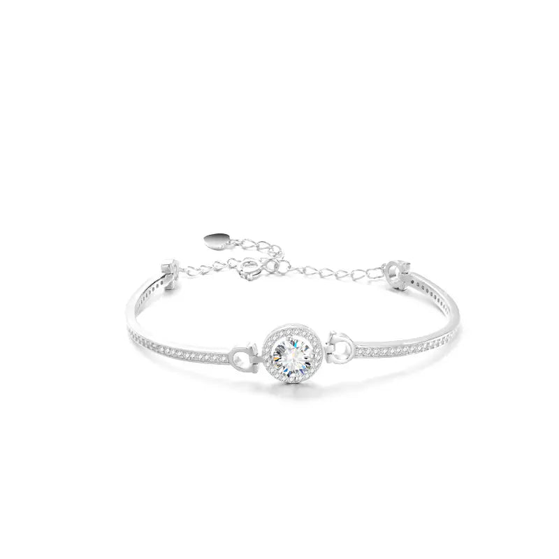 S925 Silver VVS Moissanite Bracelet