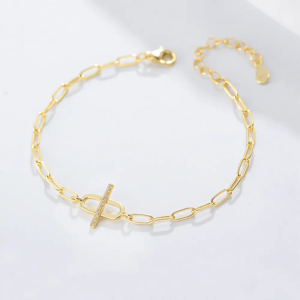 Fashion S925 Pure Silver Adjustable Bracelet