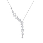 New Fashion Iced Brass CZ Choker Chain Necklace