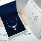 S925 Pure Silver Wheat Ear Necklace