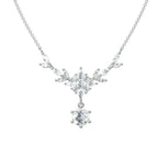 S925 Pure Silver Wheat Ear Necklace