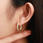 S925 Silver Moissanite Sophisticated Earrings