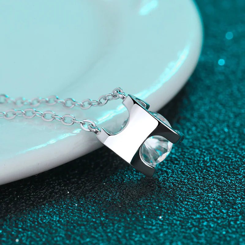 S925 Pure Silver Ox Head Necklace