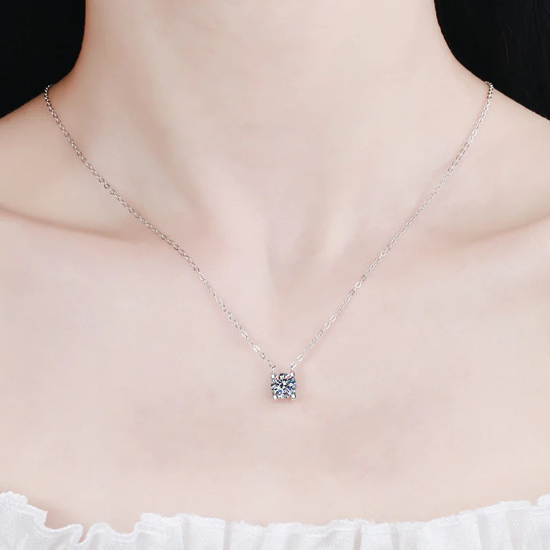 S925 Pure Silver Ox Head Necklace