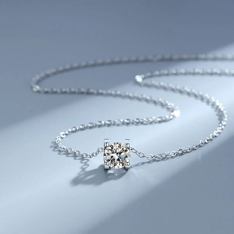 S925 Pure Silver Ox Head Necklace