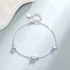 High Quality Fashion Engraved Zircon Bracelet
