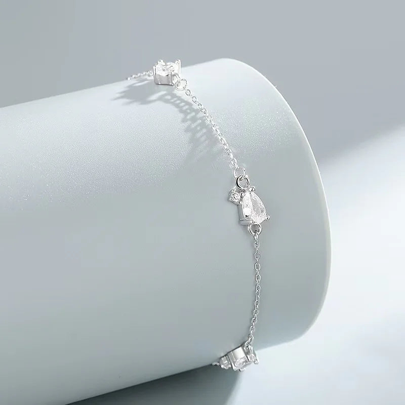 High Quality Fashion Engraved Zircon Bracelet