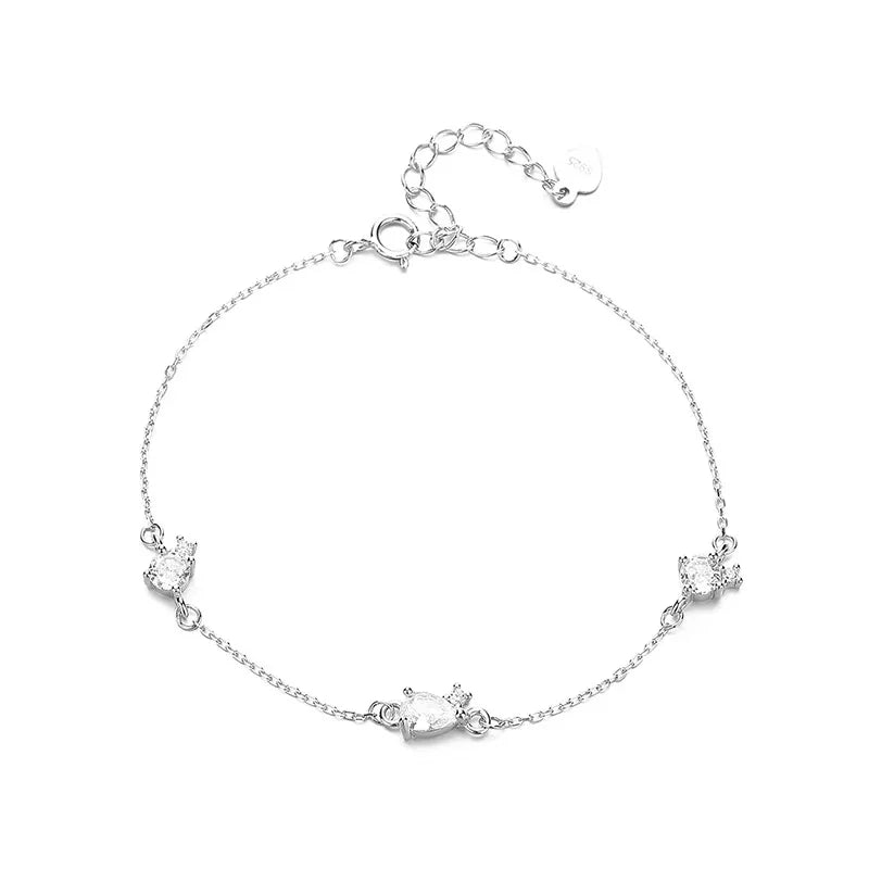High Quality Fashion Engraved Zircon Bracelet