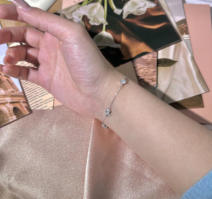 High Quality Fashion Engraved Zircon Bracelet