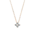 Four Leaf Clover Moissanite Necklaces 925 Silver