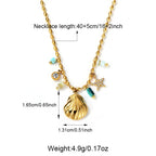 Ocean Beach Choker Conch Shell Necklace