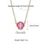 Stainless Steel Shell Necklace