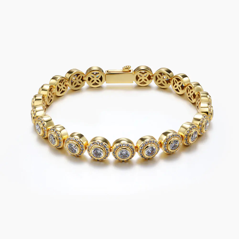 New Fashion 8mm Brass CZ Bracelets
