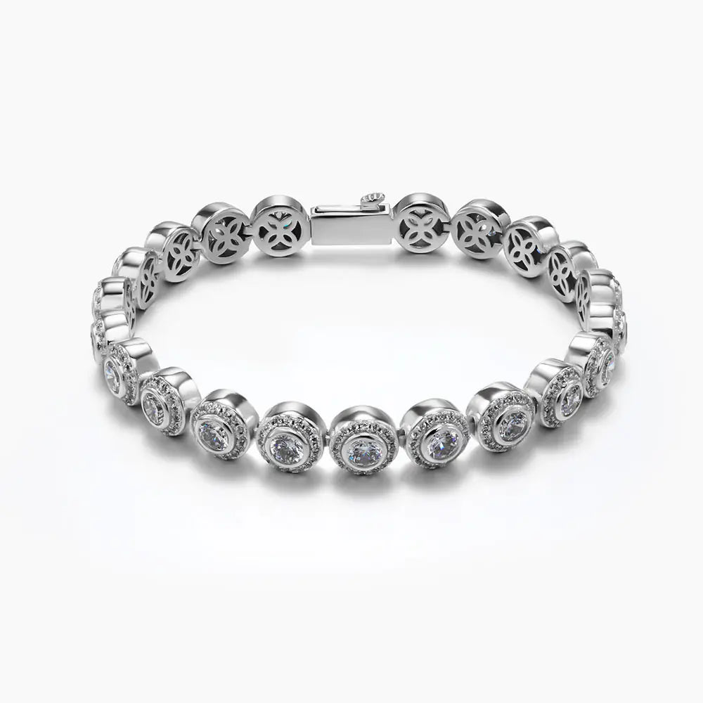 New Fashion 8mm Brass CZ Bracelets