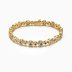 Sustainable Luxury 6mm Round-shaped Tennis Bracelet
