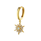 No Tarish S925 Moon&Sun Earrings Available