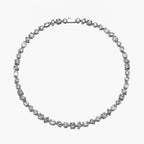 Shaped Burishied Setting Tennis Chain