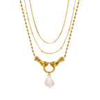 New 925 Silver Pearl Hand Bead Chain