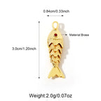 High Quality Brass Various Fish Pendant Necklace
