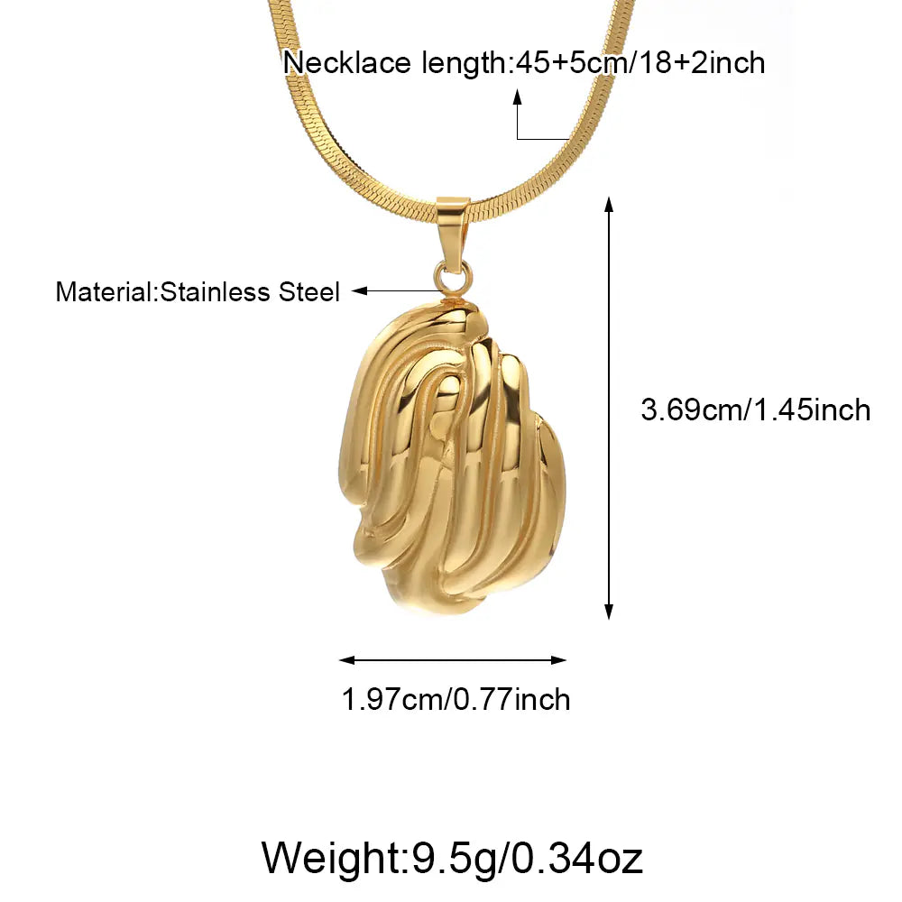 Hot selling Stainless Steel Irregular Necklace