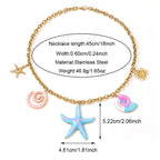Blue Ocean Design 316 Stainless Steel Necklace