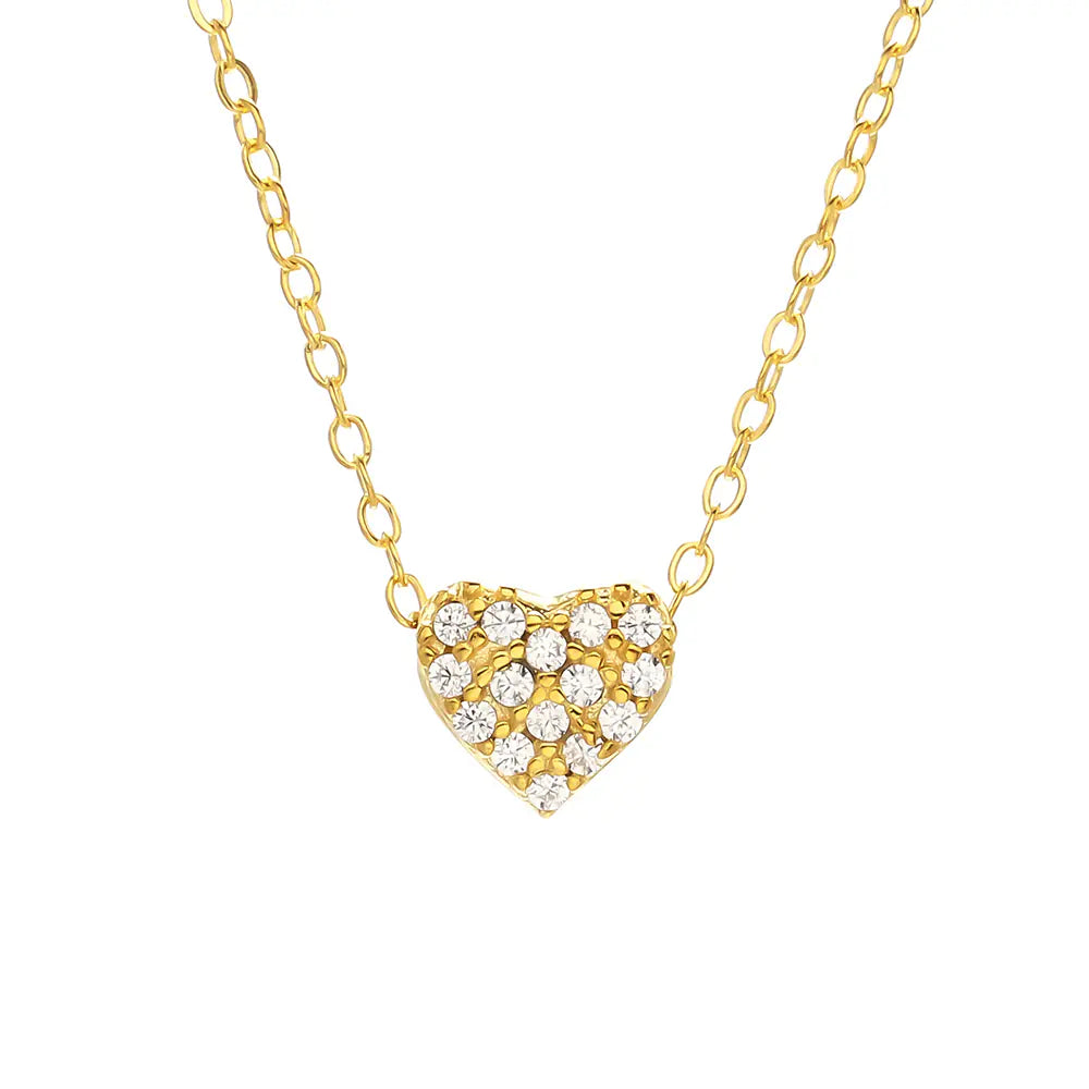 S925 Love Charm Heart-shaped Necklace
