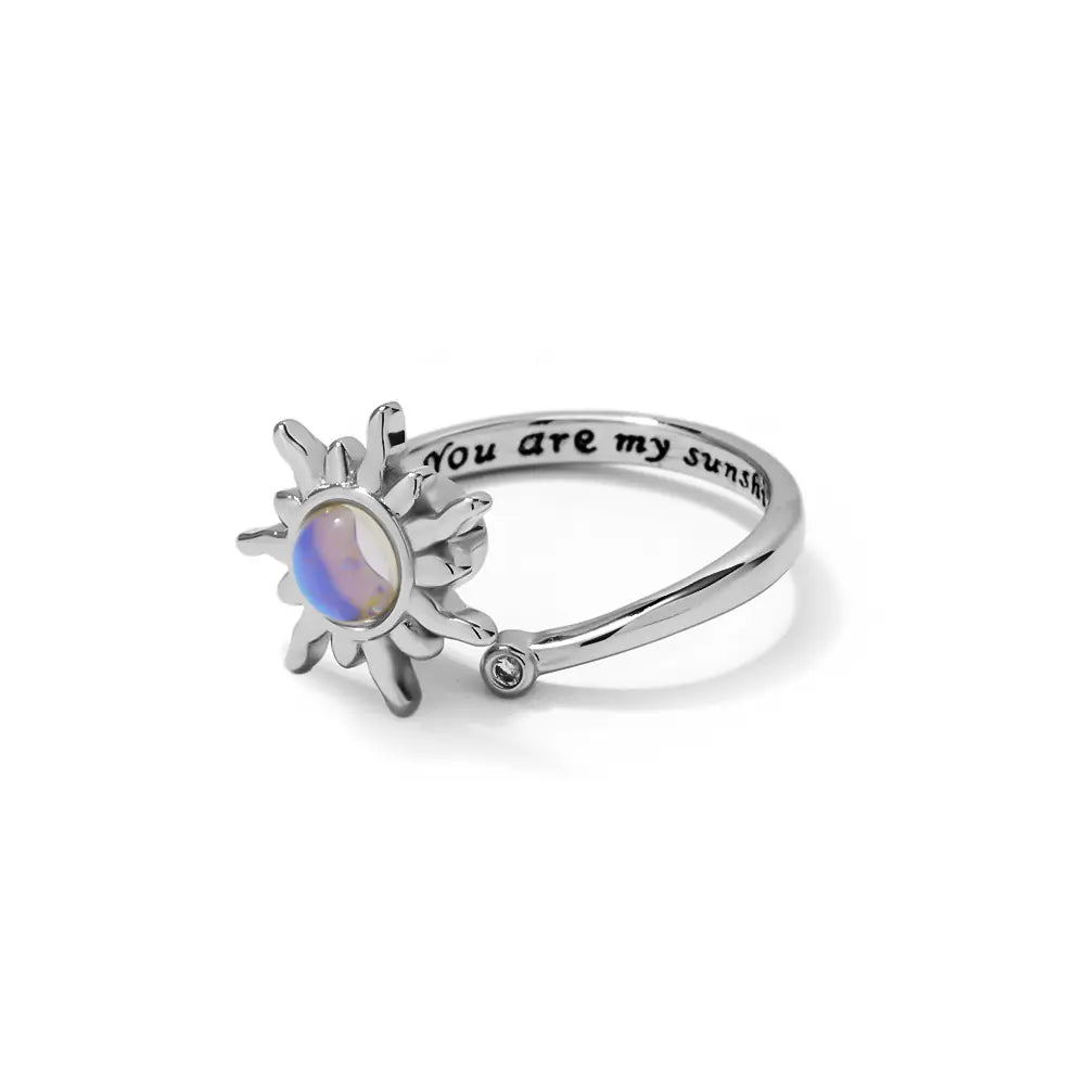 Trendy Brass CZ Adjustable Custom Rings