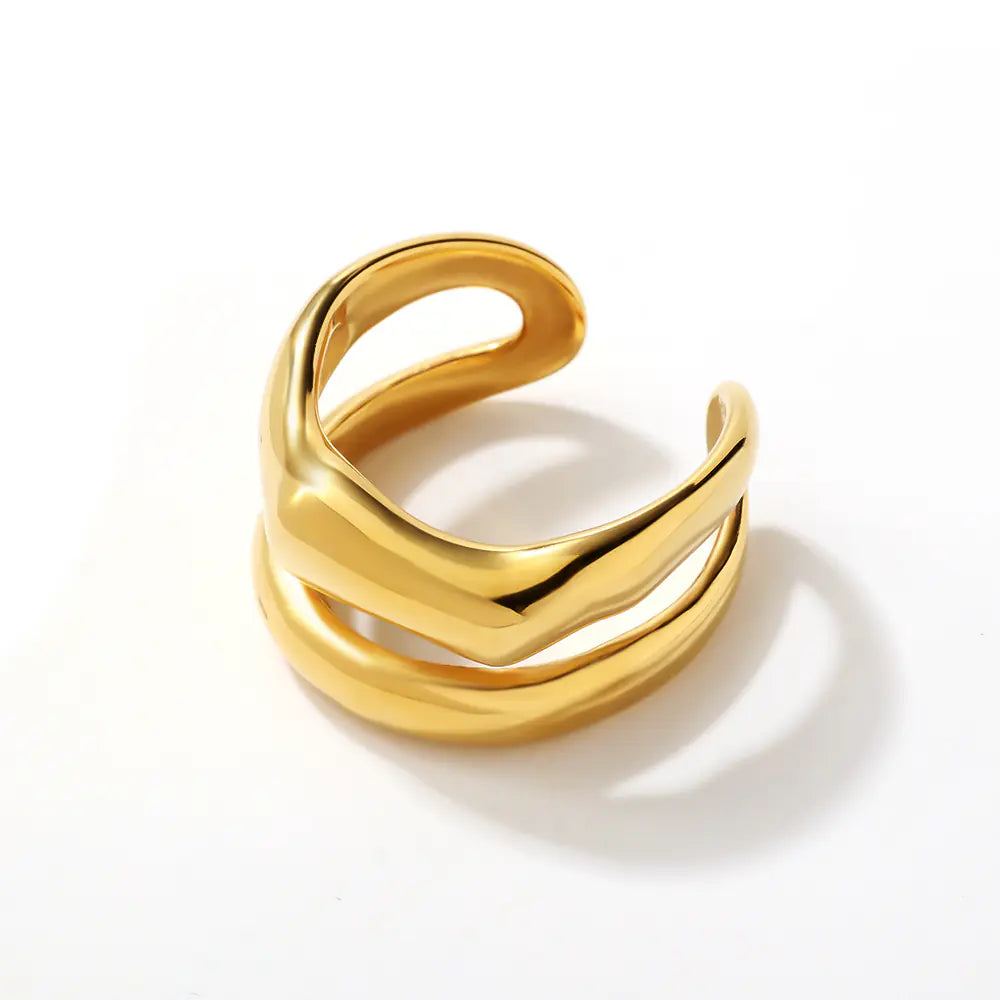 Stainless Steel Rings Classic Design Unique Boho Chic