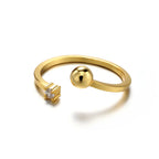 New Design 925 Sterling Silver Opening Ring