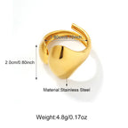 Stainless Steel Double Oval Hydraulic Ring