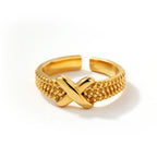 Stainless Steel Cast X Ring