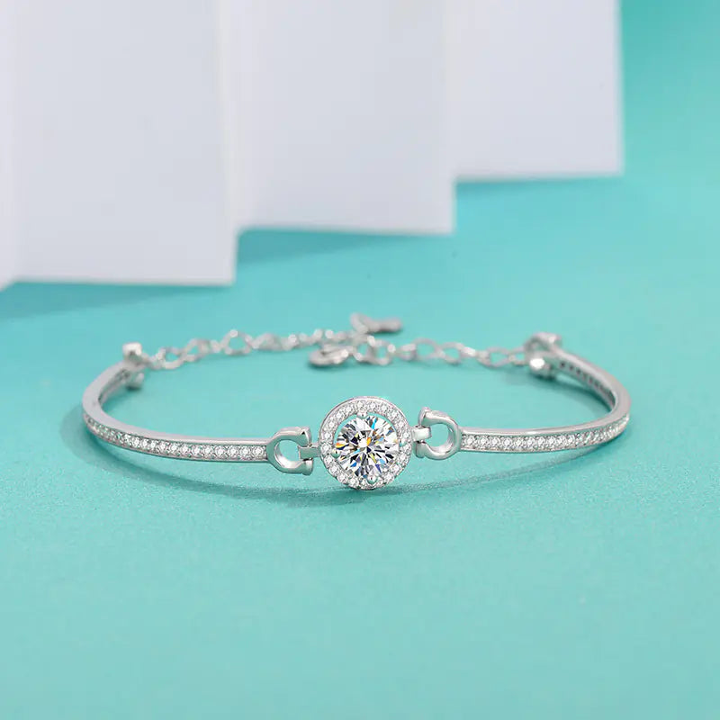 S925 Silver VVS Moissanite Bracelet