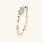 Luxury Design 925 Sterling Silver Moissanite Ring