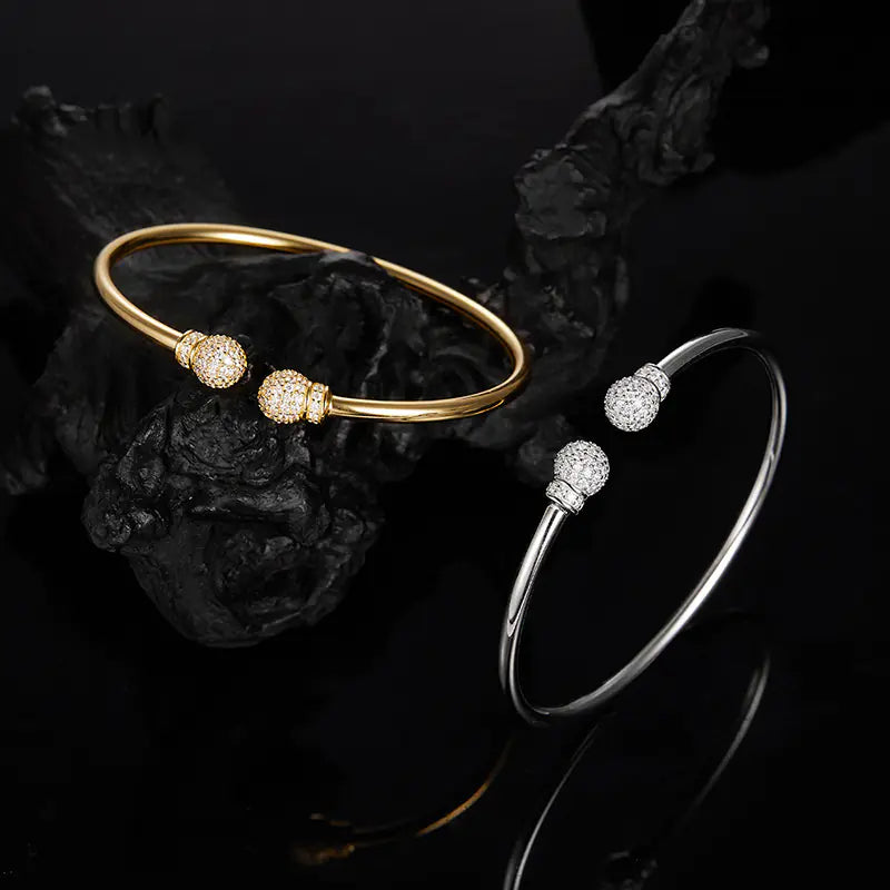 Personality S925 Sterling Silver Moissanite Bracelet