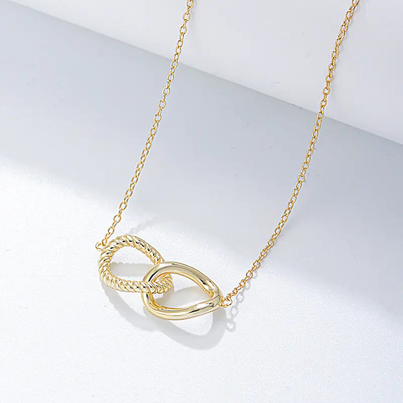 Trendy S925 Sterling Silver CZ Choker Necklace