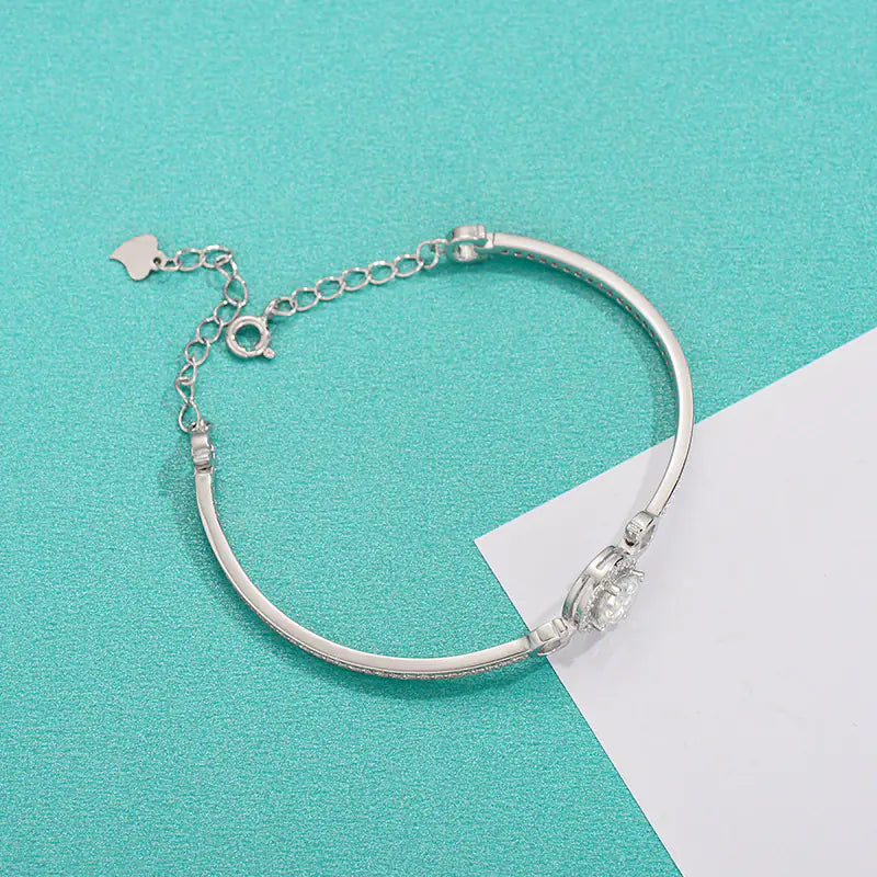 S925 Silver VVS Moissanite Bracelet