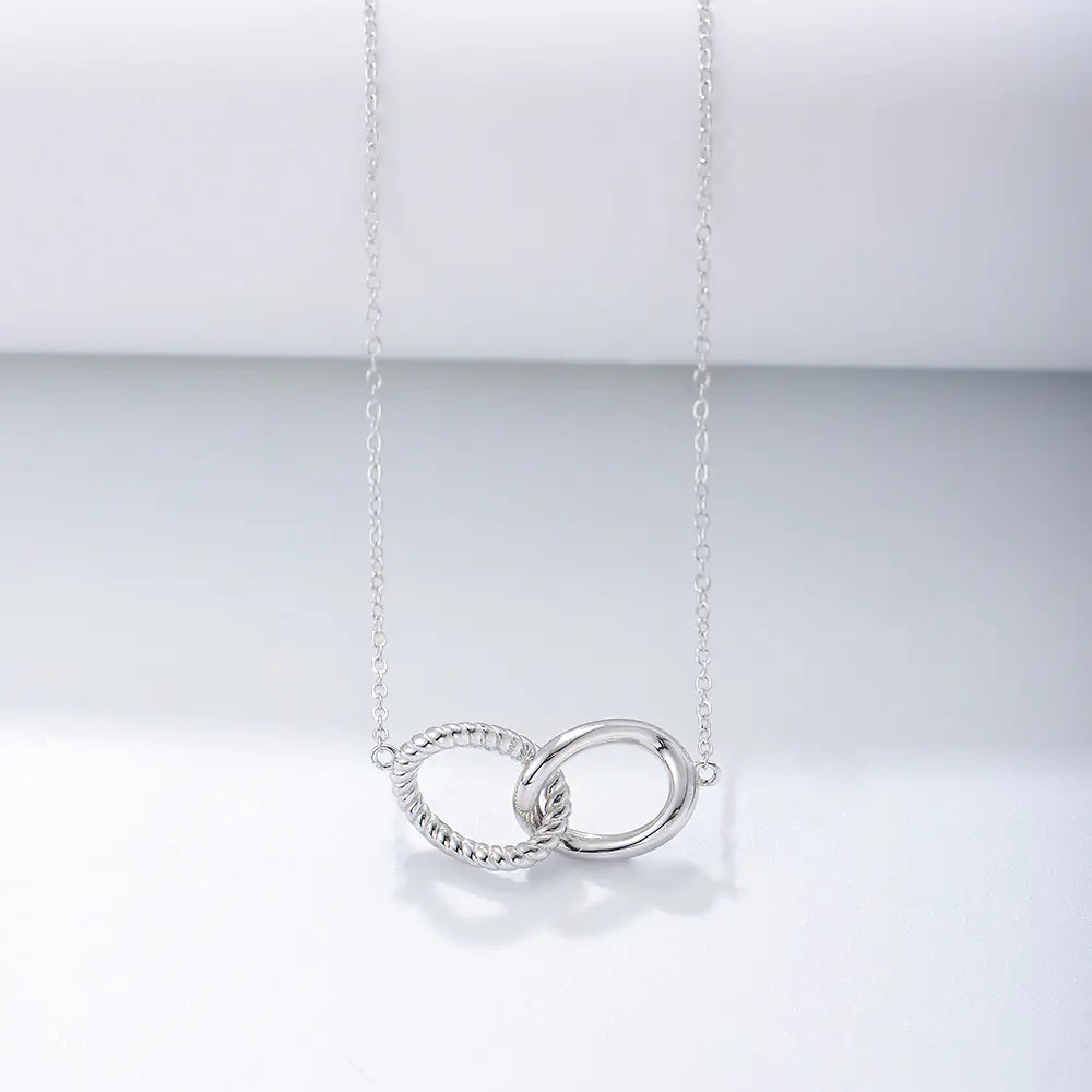 Trendy S925 Sterling Silver CZ Choker Necklace