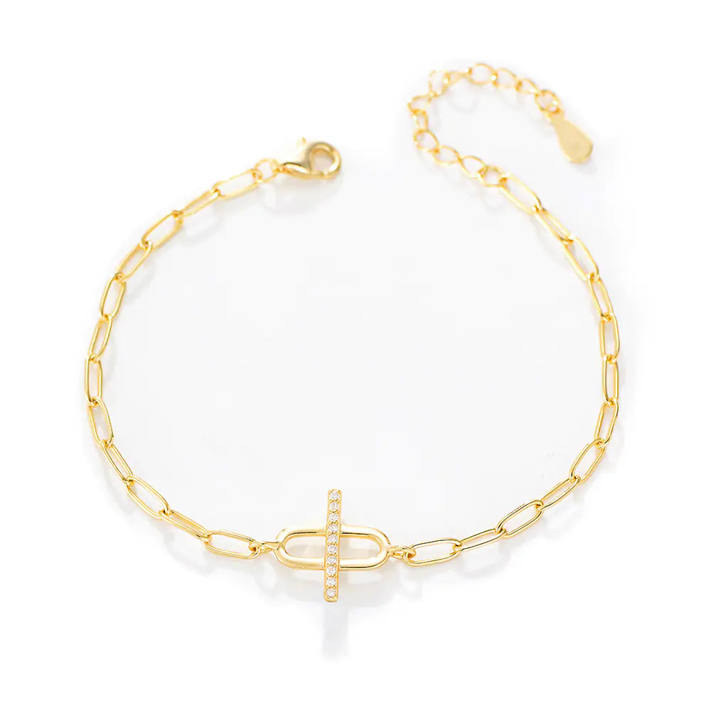 Fashion S925 Pure Silver Adjustable Bracelet