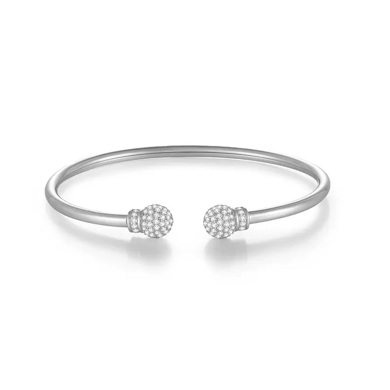 Personality S925 Sterling Silver Moissanite Bracelet