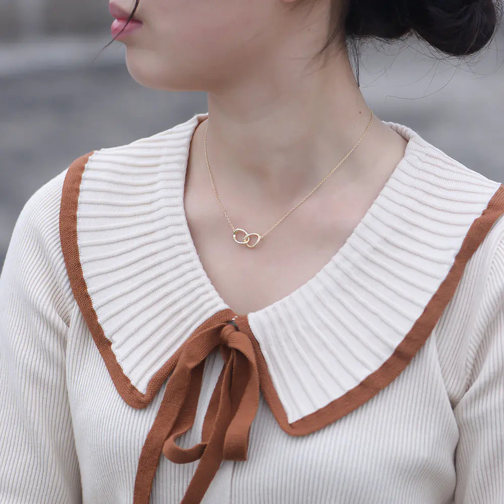 Trendy S925 Sterling Silver CZ Choker Necklace