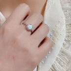 Best selling 9mm Brass Opal Round Rings