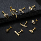 S925 Sterling Silver Unique Niche Design Fine Stud Earrings