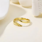 Angel Wings 925 Sterling Silver Polished Ring