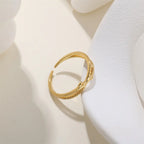 White Zircon 925 Sterling Silver Cross Fashion Ring