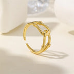 Trendy Dainty 925 Silver Rope Bow Ring