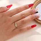 Hot-selling 925 Sterling Silver Arctic Star Gemstone Ring