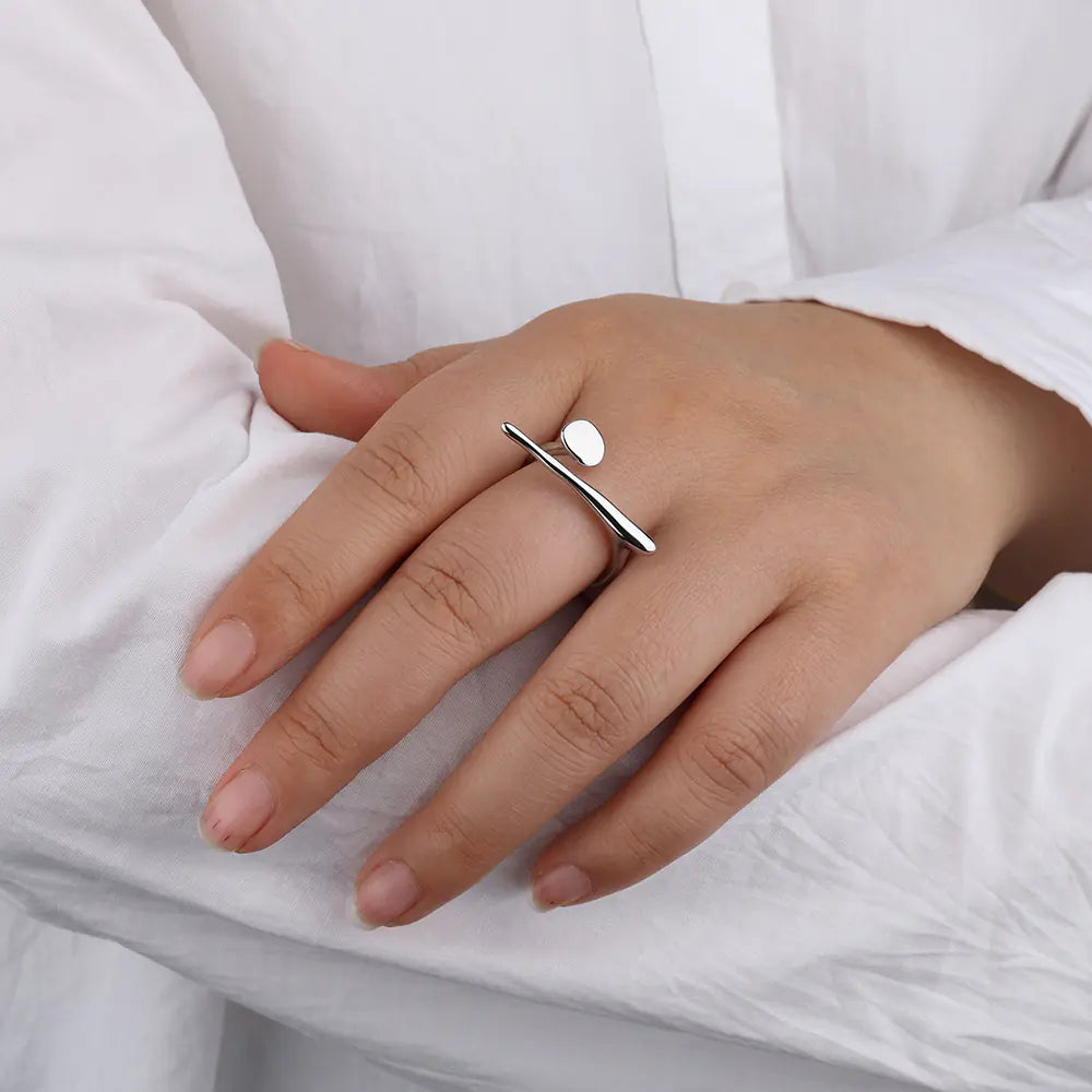 Fashion Style Stainless Steel Adjustable Rings